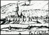 Saint-Marie d'Argenteuil um 1610, Kupferstich von Chastillon, Ausschnitt
